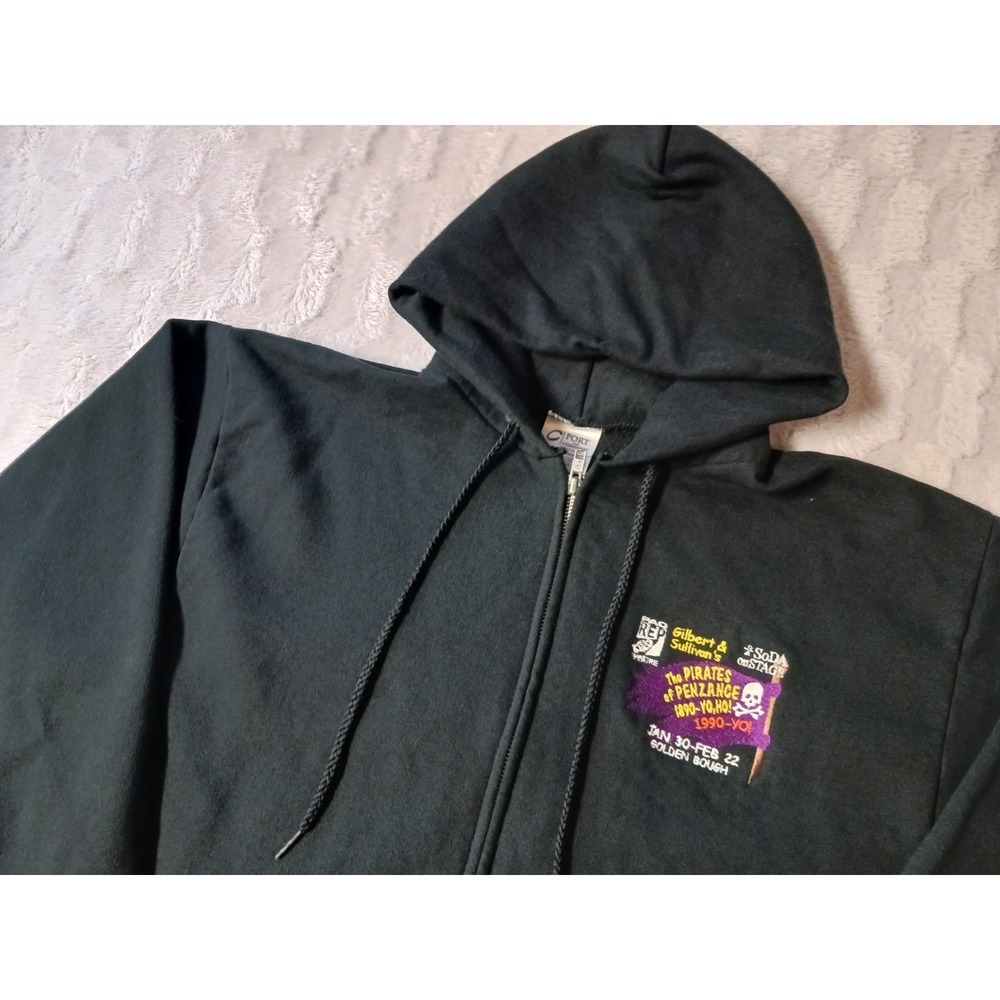 Vintage The Pirates of Penzance Hoodie Sweatshirt Musical Theatre Adult Medium